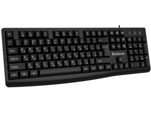 Клавиатура проводная Defender Navigator HB-138 черный